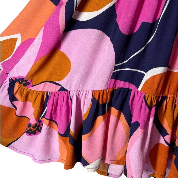 Mister Zimi Velvie Mini Skirt in Loullda Pink Multi 10 AU / 6 US - Picture 5 of 8